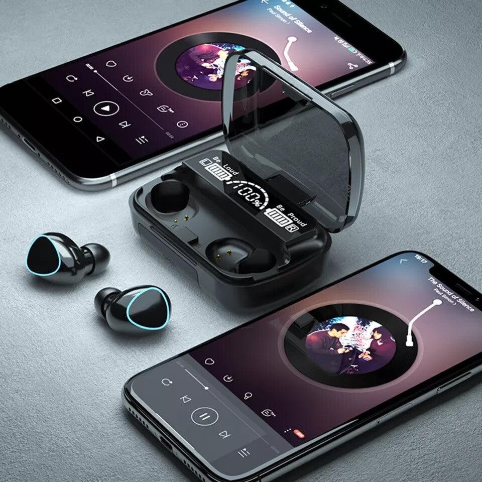 M10 Airpods _ With Super Sound & High Quality Touch Sensors True Stereo Headphones - Glimmer Goods