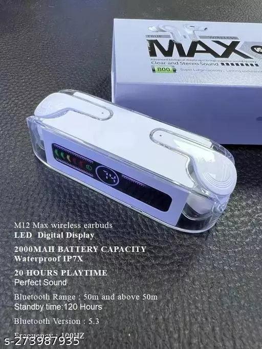 M12 Max tws Gaming Earbud - Glimmer Goods