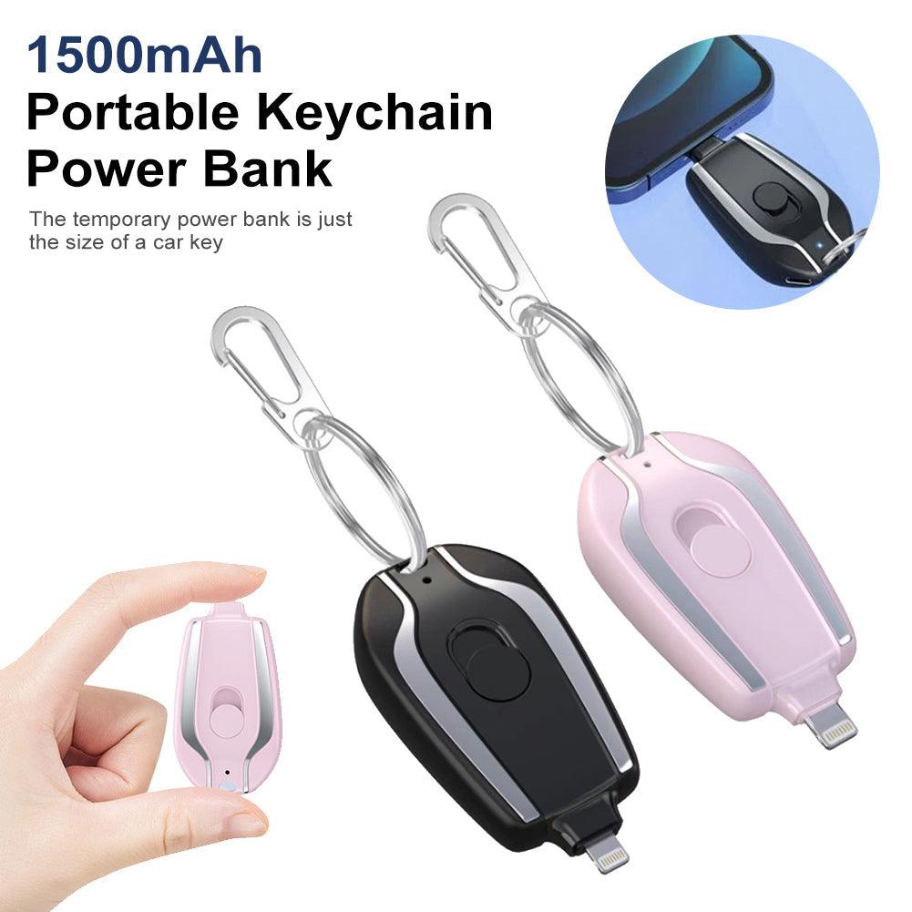Mini Keychain Power Bank 1500Mah - Glimmer Goods