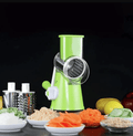 Kitchen Vegetable Cheese Grater Chopper With 3 Sharp Stainless Steel Drums - Glimmer Goods