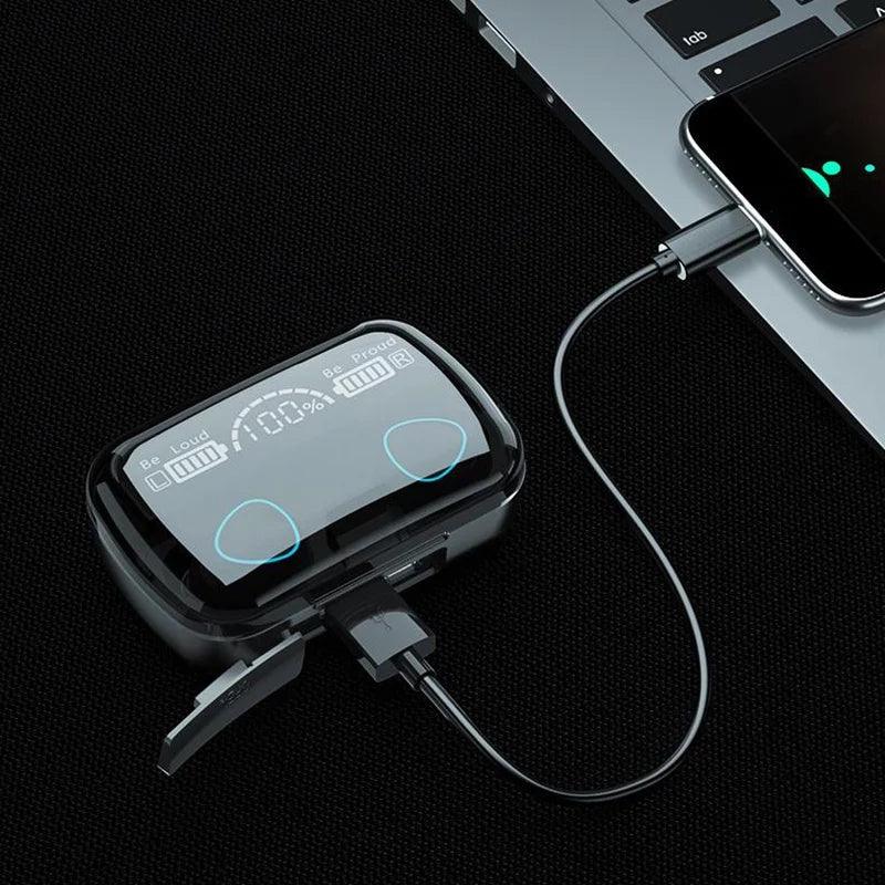 M10 Airpods _ With Super Sound & High Quality Touch Sensors True Stereo Headphones - Glimmer Goods