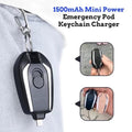 Mini Keychain Power Bank 1500Mah - Glimmer Goods